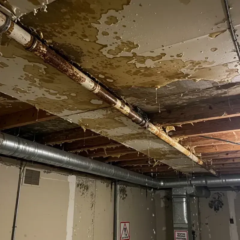 Ceiling Water Damage Repair in Midland, MI